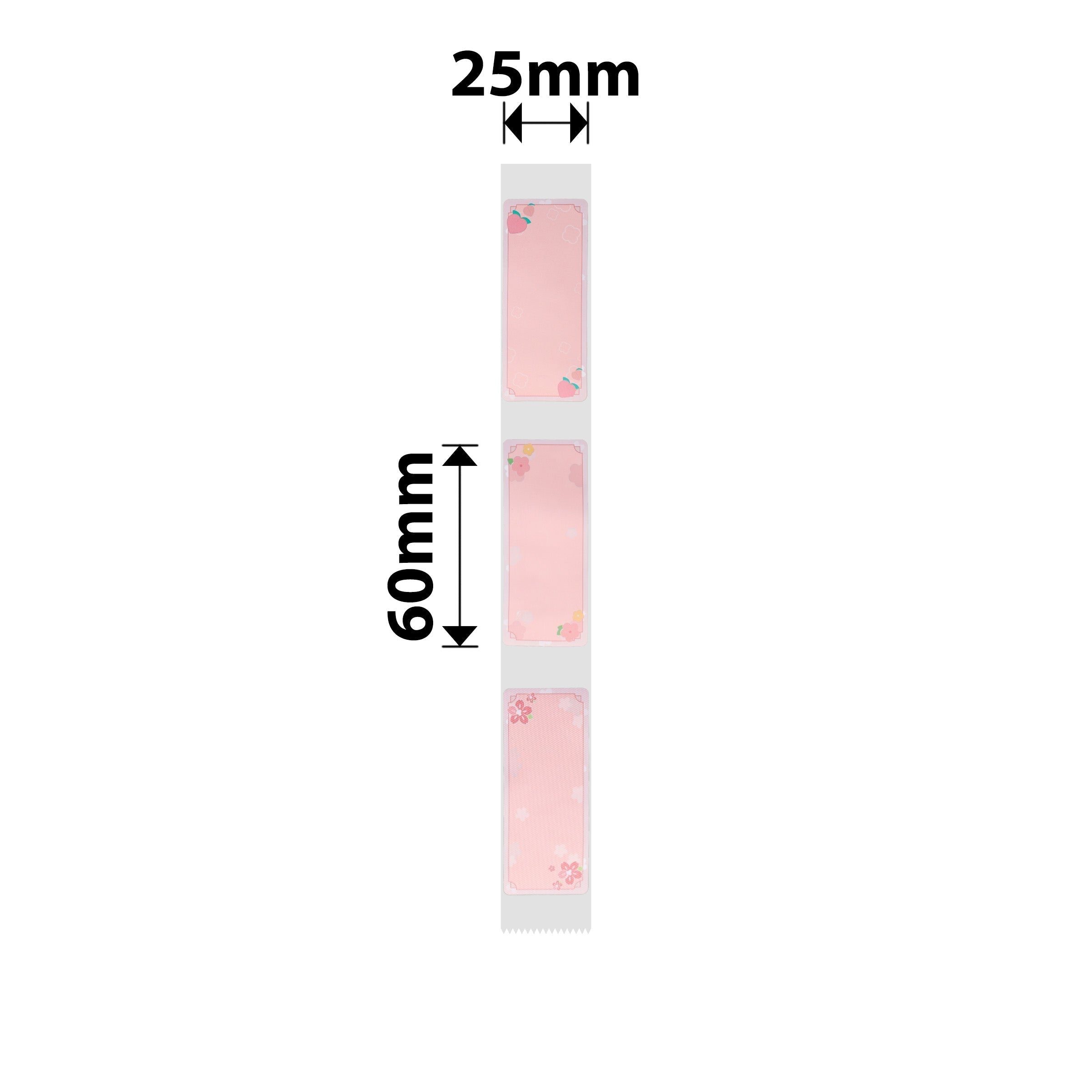 NB375 - NIIMBOT - D11 / D101 / D110 - R25*60-110 AMALABELS NGOKUQHUBEKA NGAMUNYE - SAKURA ERYA