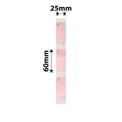 NB375 - NIIMBOT - D11 / D101 / D110 - R25*60-110 ETIKETTE PER ROL - SAKURA ERYA