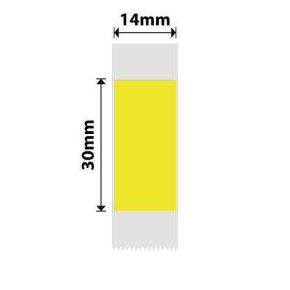 NB388 - NIIMBOT - B18 - EW14*30mm - 190 ETIKETTE PER ROL - GEEL ONTWERP