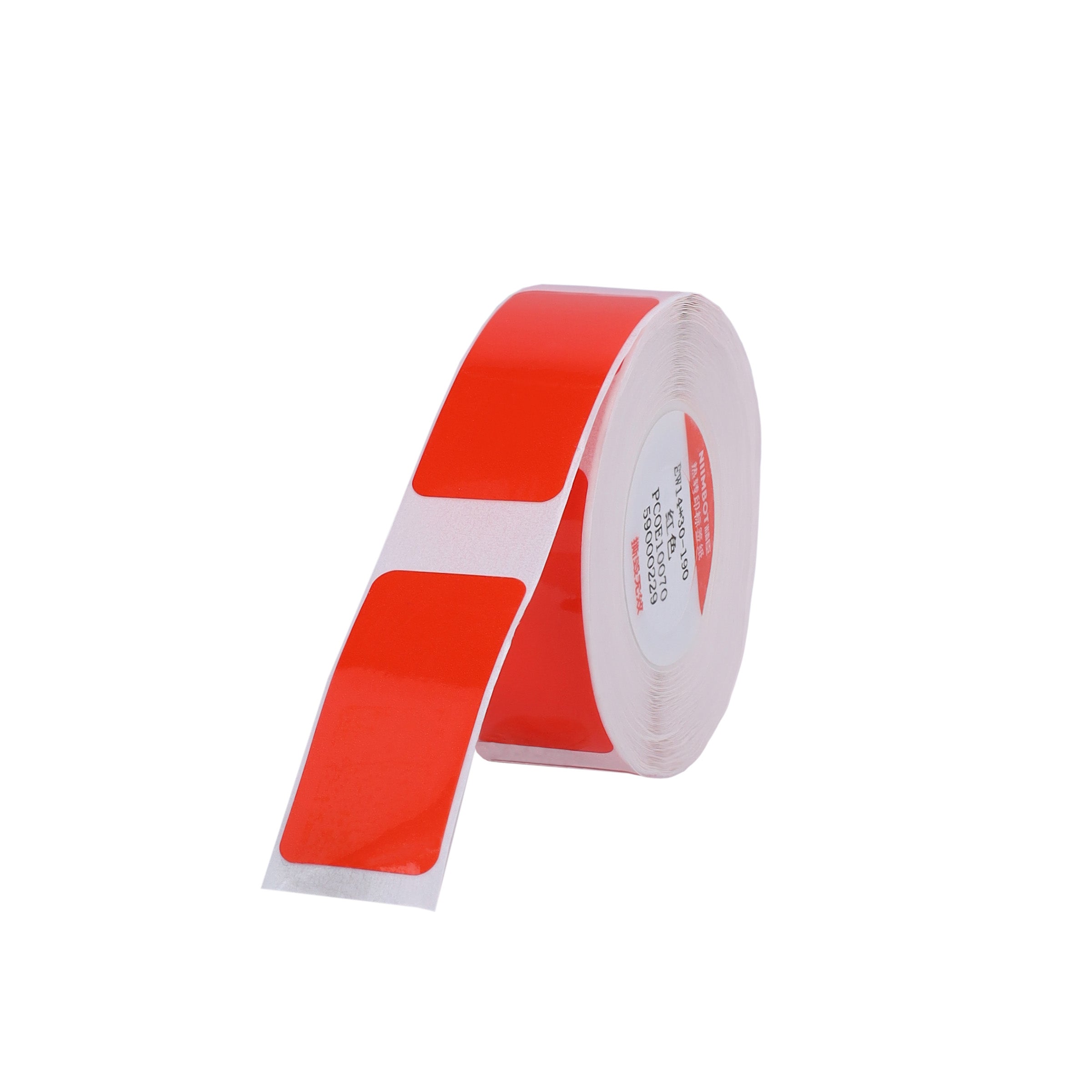 NB389 - NIIMBOT - B18 - EW14*30mm - 190 ETIKETTE PER ROL - ROOI