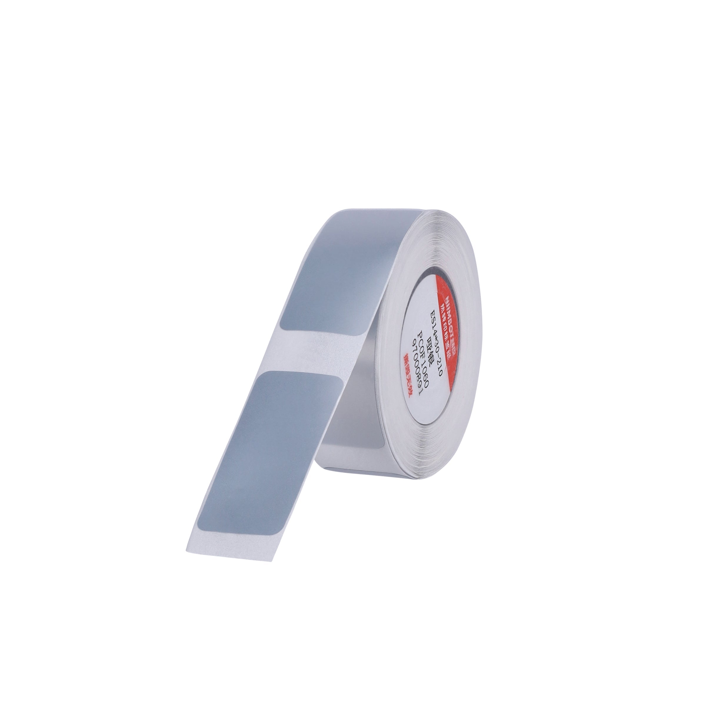 NB393 - NIIMBOT - B18 - ES14*30mm - 210 ETIKETTE PER ROL - DONKERSILWER ONTWERP