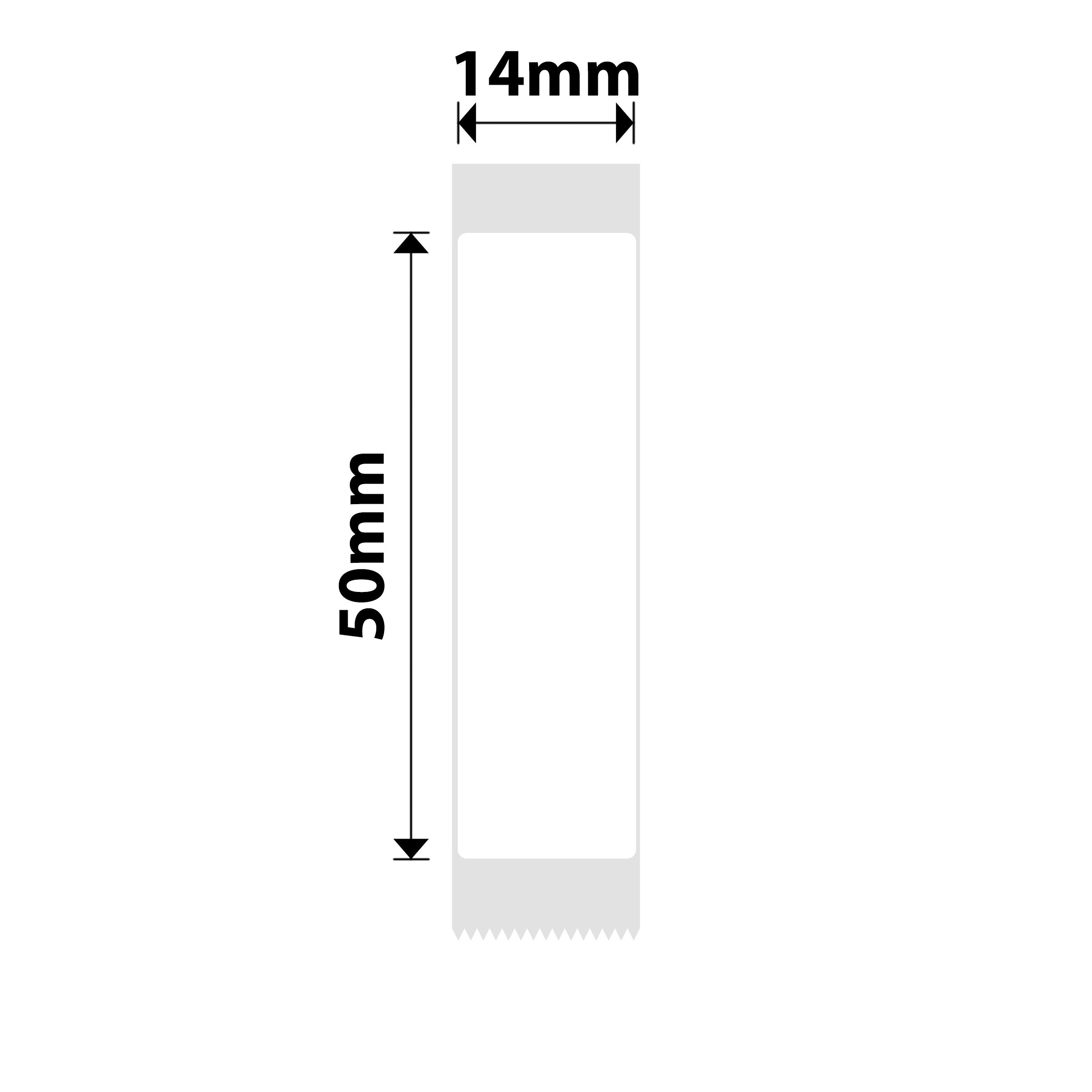 I-NB399 - NIIMBOT - B18 - EW14*50mm - 125 AMALEBULA NGOKUQONGA NGAWO - UMDIZINI OMHLOPHE