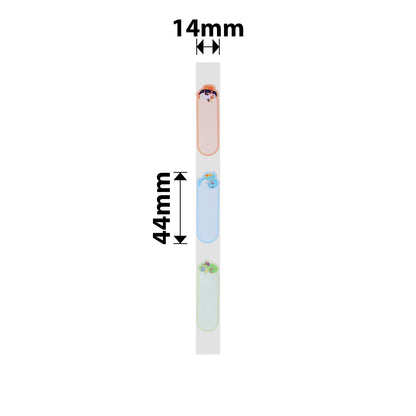NB415 - NIIMBOT - B18 - EW14*44mm - 140 ETIKETTE PER ROL - GAAN SKOOL TOE-ONTWERP