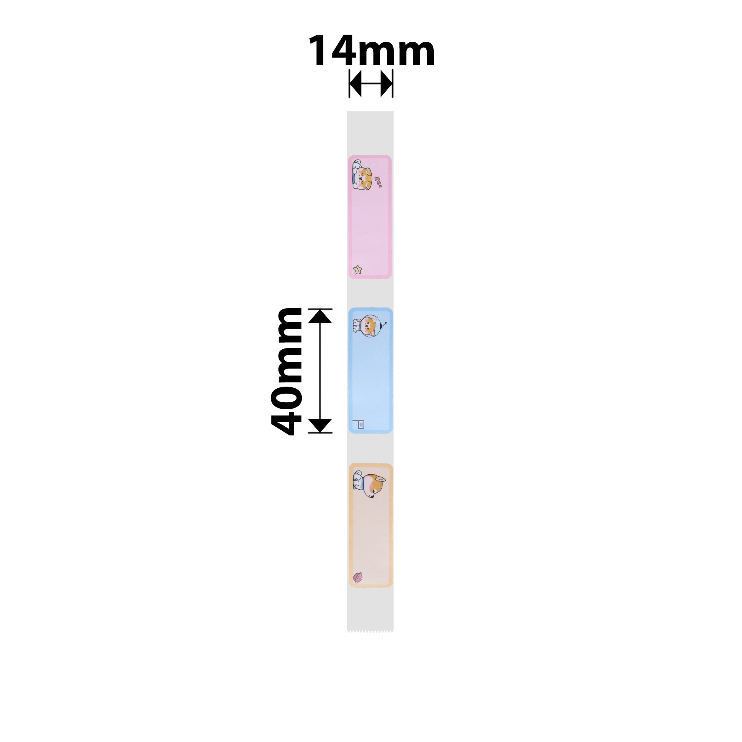 NB418 - NIIMBOT - B18 - EW14*40mm - 150 ETIKETTE PER ROL - DREAMER DESIGN