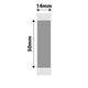 I-NB432 - NIIMBOT - B18 - ES14*50mm -125 AMALEBULA NGOKUQONGA NGAWO - ILEBULA ELIMPUVU VOID