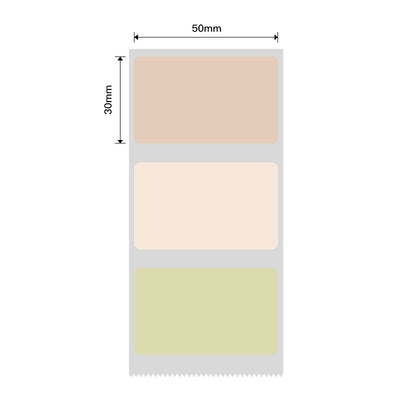 NB437 - NIIMBOT - B1 / B21 / B3S / B4 - 50X30MM - 230 MULTI-COLOUR LABELS