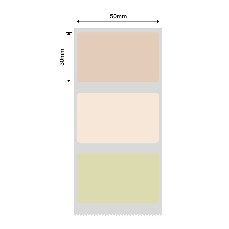 NB437 - NIIMBOT - B1 / B21 / B3S - 50*30MM - 230 AMALEBO ETHERMAL (MULTI-COLOUR)