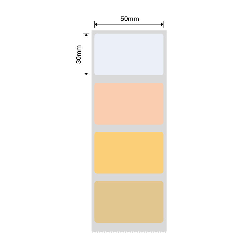 NB438 - NIIMBOT - B1 / B21 / B3S - 50*30MM - 230 IZIMPAWU ZOKUTHOMATHA - PHOLISA UMQEQESHO WEHLATHI