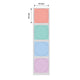 I-NB439 - NIIMBOT - B1 / B21 / B3S - T41*41MM - 175 AMALEBHO E-THERMAL OYIZULU - UMULITI-COLOUR DESIGN 