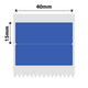 I-NB441 - NIIMBOT - B1 / B21 / B3S - 40*15/2MM - 460 AMALEBHA OKUTHETHA OKUBLUE 