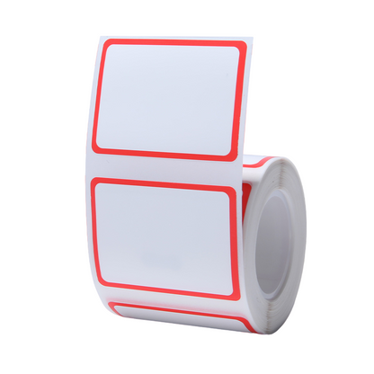 NB444 - NIIMBOT - B1 / B21 / B3S - 40*30MM - 230 THERMALS LABELS - RED FRAME DESIGN 
