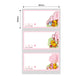 NB455 - NIIMBOT - B1 / B21 / B3S - 40*20MM - 320 LABELS PER ROLL - IDADI NECHERY BLOSSOM DESIGN 