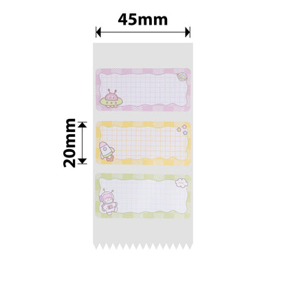 NB459 - NIIMBOT - B1 / B21 / B3S - 45*20MM - 320 AMALEBHA OKUTHETHAYO - UKWENZIWA KWESIQEPHU SESIKHALA 