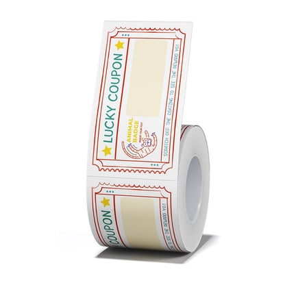 NB472 - NIIMBOT - B1 / B21 / B3S - TP35*60 - 115 ETIKETTE PER ROL - LUCKY TIGER ONTWERP