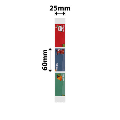 NB497 - NIIMBOT - D101 ONLY - 25X60MM - 110 CHRISTMAS LABELS