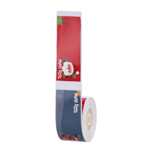 NIIMBOT - D101 ONLY - R25*60MM - 110 LABELS PER ROLL - CHRISTMAS