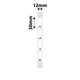 NB505 - NIIMBOT - D11 / D101 / D110 - T12*30MM - 210 LABELS NGAMUNYE - UKHISIMUSI